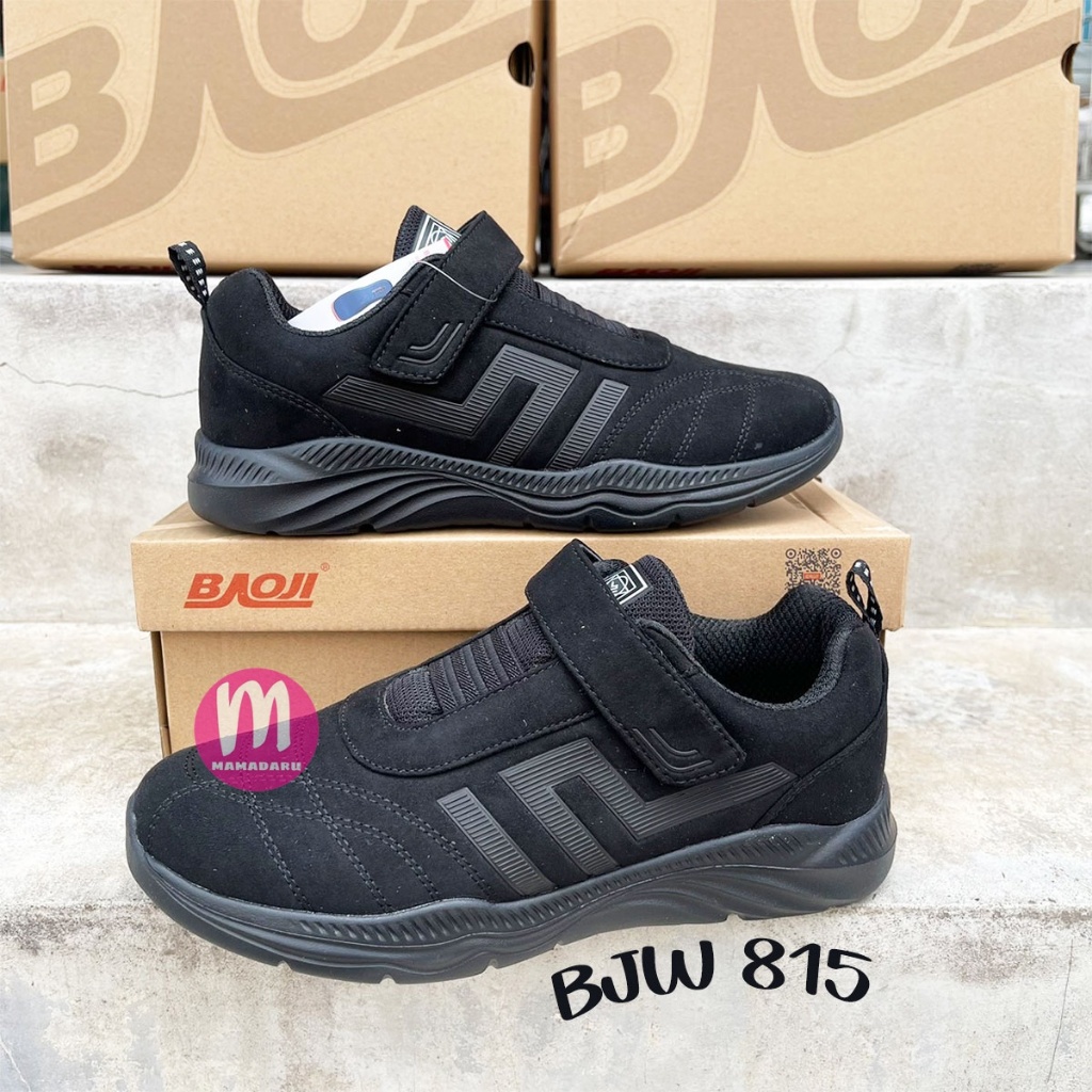 ❌Sale❌ BAOJI BJW 815 ตัวติดเทป รองเท้าผ้าใบเบาจิ เบาจิ รองเท้ากีฬา ใส่วิ่ง ใส่เที่ยวได้