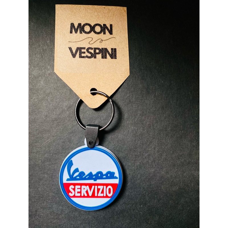 ที่ห้อยตกแต่งกุญแจ พวงกุญแจ vespa