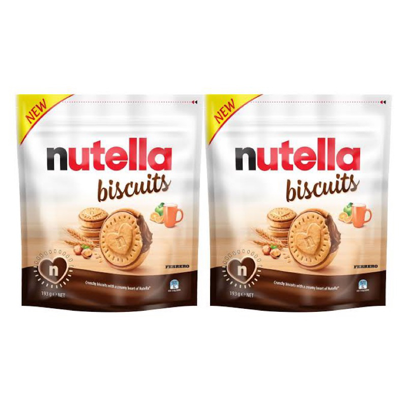 ‼️พร้อมส่ง‼️Nutella biscuits บิสกิตสอดใส้ช็อกโกแล็ตนูเทียร่า