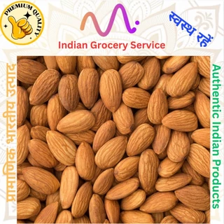 Almond อัลมอนด์ดิบ🍃500g. เกรดพรีเมี่ยม นำเข้าจากUSA🇺🇸ล็อตใหม่ล่าสุด หอม ไม่หืน🌿อัลมอนด์เม็ด