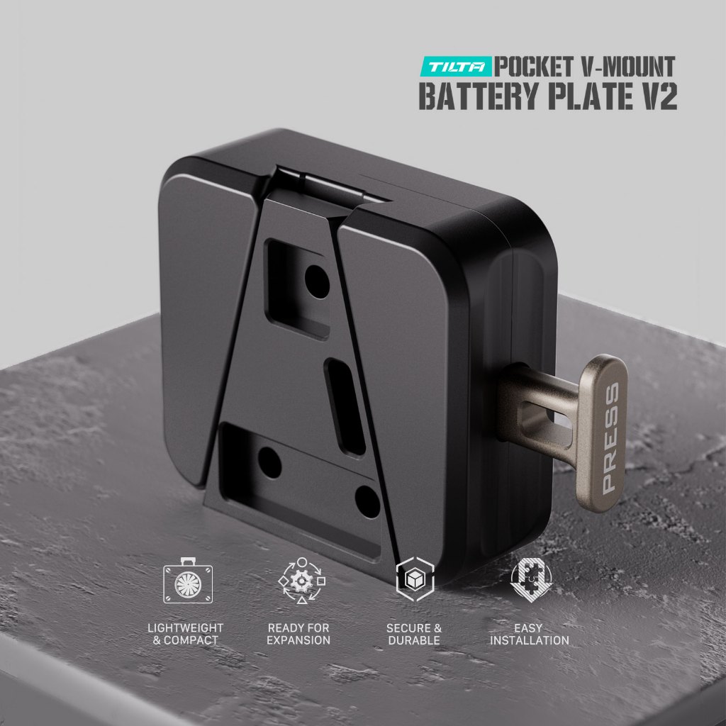 TILTA Pocket V-Mount Battery Plate V2