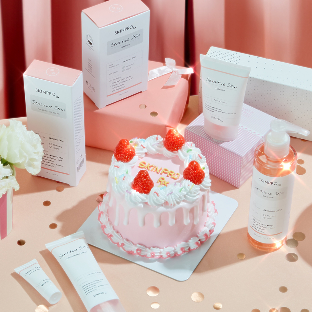 #ValentineSet #SensitiveSkinSet #ของขวัญวาเลนไทน์ #ชุดดูแลผิว #โฟมล้างหน้า