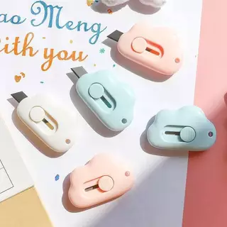 (สุ่มสี) คัตเตอร์จิ๋ว DIY Cutter สีสันสดใส มีดคัตเตอร์ไซส์มินิ ✅สินค้าพร้อมส่งจากไทย✅