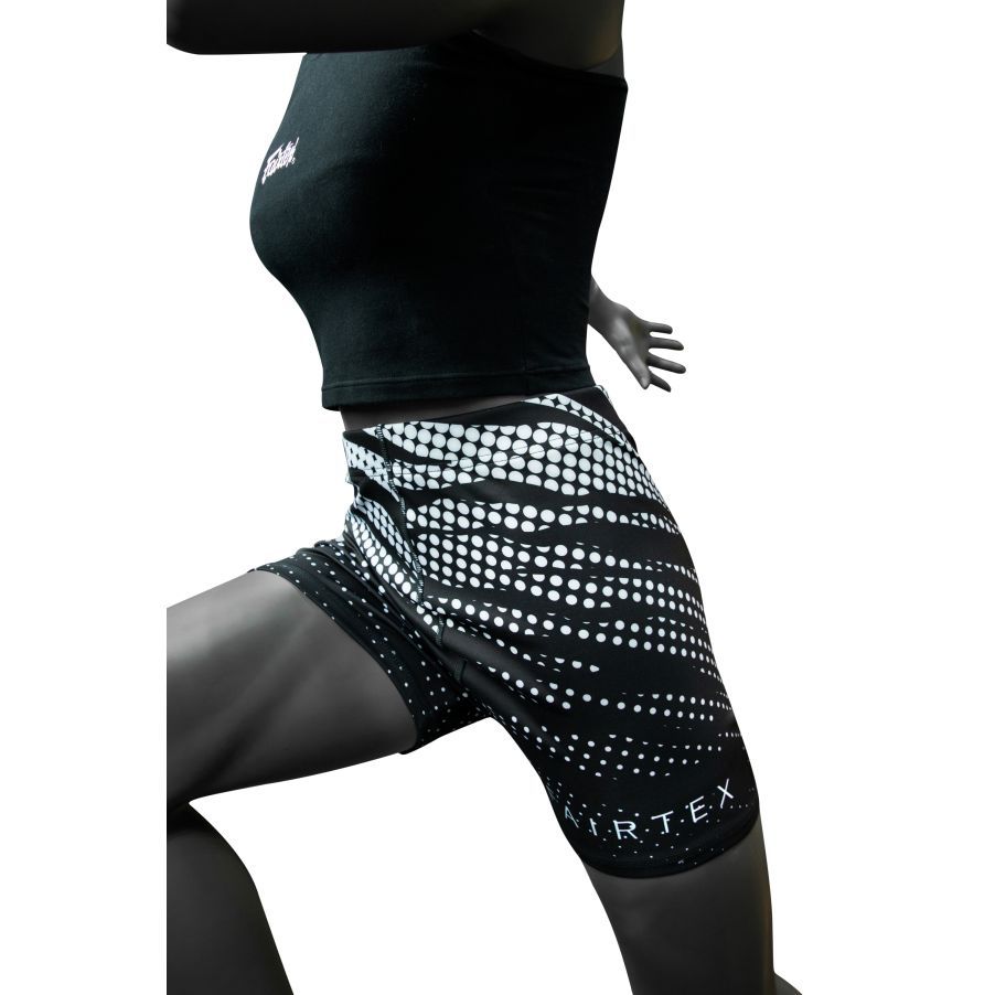 กางเกงรุ่น CP14 Fairtex Vale Tudo Shorts For Women - Black/White