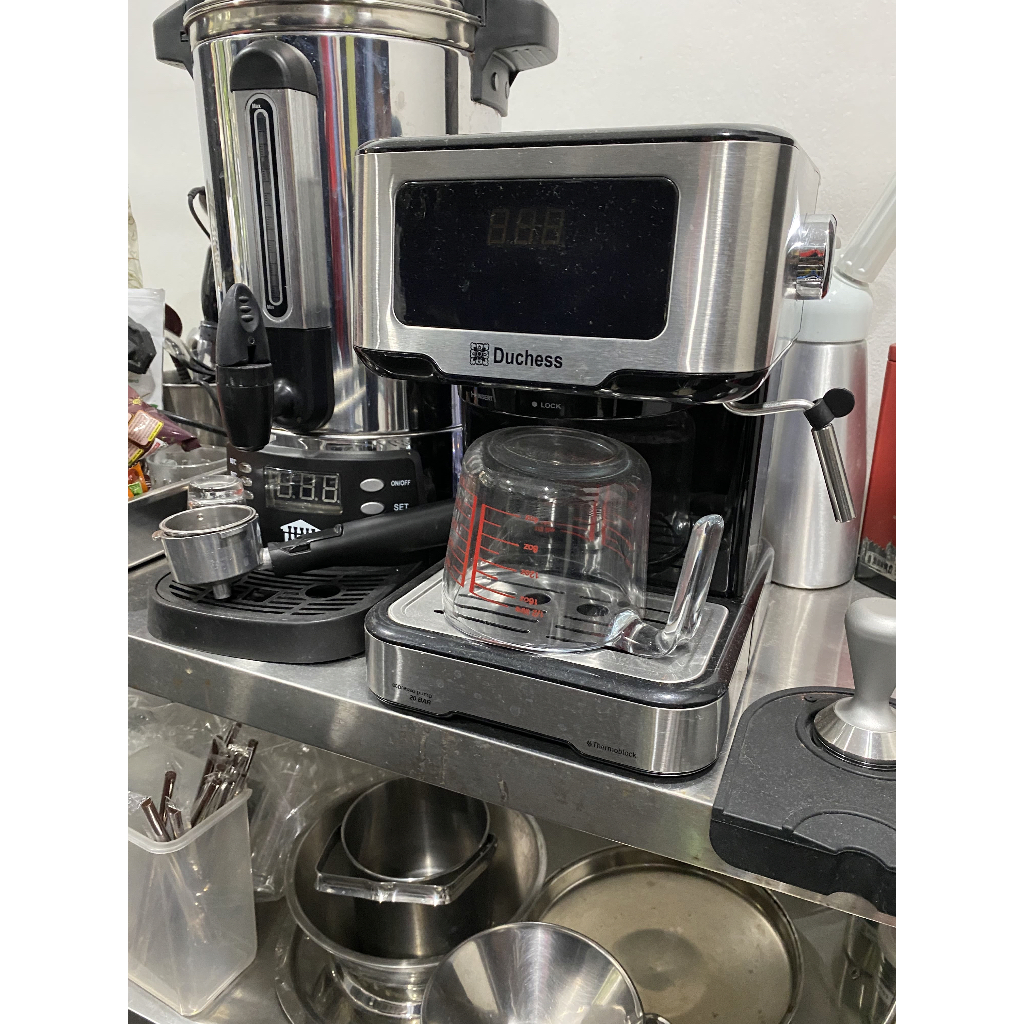 เครื่องชงกาแฟสด Duchess CM5350B มือสอง สภาพนางฟ้าพร้อมอุปกรณ์เสริมครบ สามารถชงได้เลยไม่ต้องหาเพิ่ม