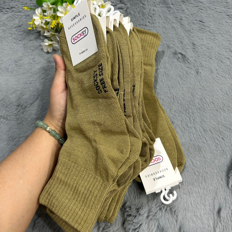 ถุงเท้าSocksyผ้าหนากรดเอ 1แพ็ค12คู่ ขนาดฟรีไซส์(38-45) สินค้าดี ผ้าหนา ผ้านิ่ม ใส่สบายจ้า - รูปที่ 6