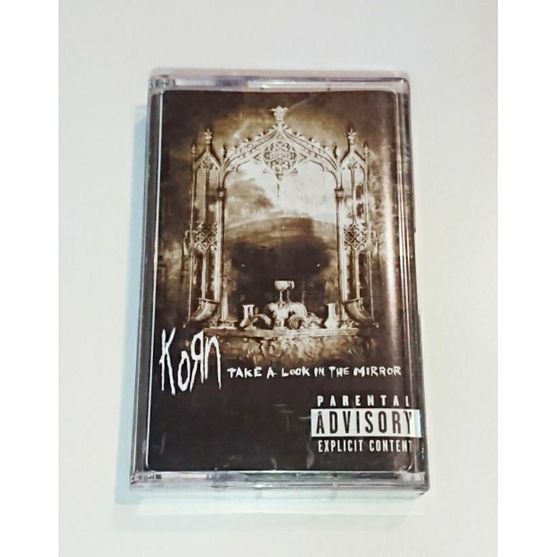 เทป​เพลง​ Cassette​ Tape​ เทป​คา​สเซ็ท​ Korn : Take​ A Look​ In The Mirror (2003)