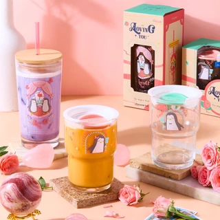 Ocean -ชุดของขวัญ แก้วน้ำ The Magical Wishes Couple Set 460 ML - Penguin Passion (pack of 2)