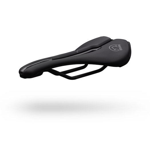 +ถูกชัวร์+ เบาะจักรยาน PRO TURNIX PERFORMANCE สีดำ รางสแตนเลส มีขนาด 142mm. 152mm.