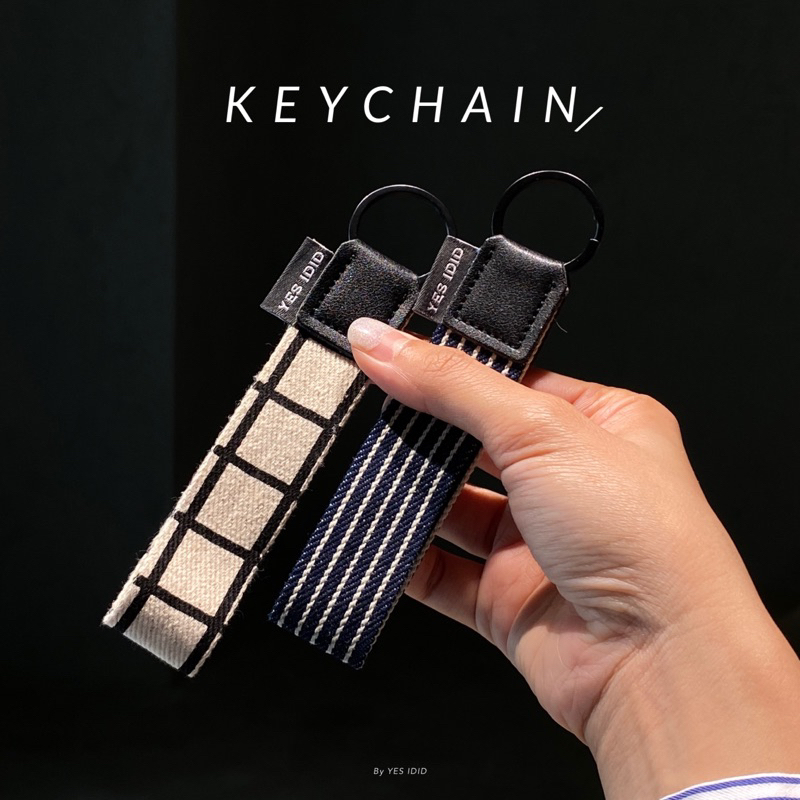 KEYCHAIN | พวงกุญแจ คล้องกุญแจบ้าน กุญแจรถ by YES IDID.