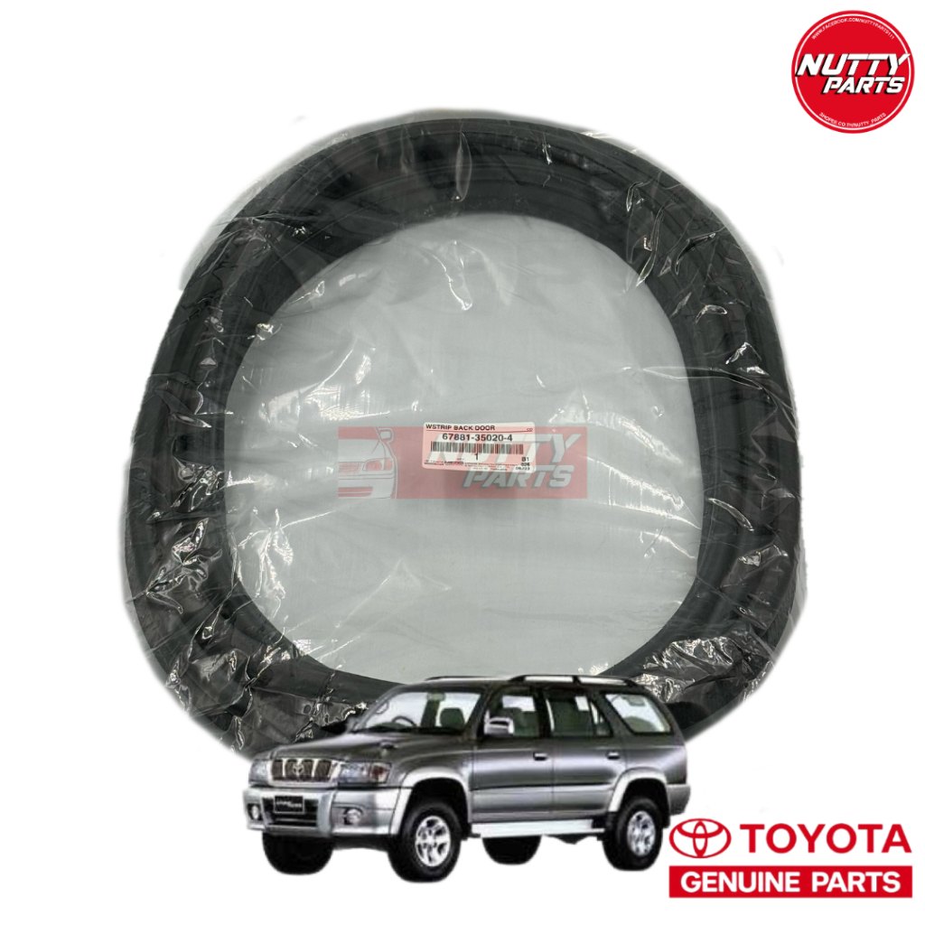 อะไหล่แท้ ยางขอบฝาท้าย TOYOTA SPORT RIDER ปี 98-04 ยางฝาท้าย ยางขอบฝากระโปรงท้าย สปอร์ตไรเดอร์