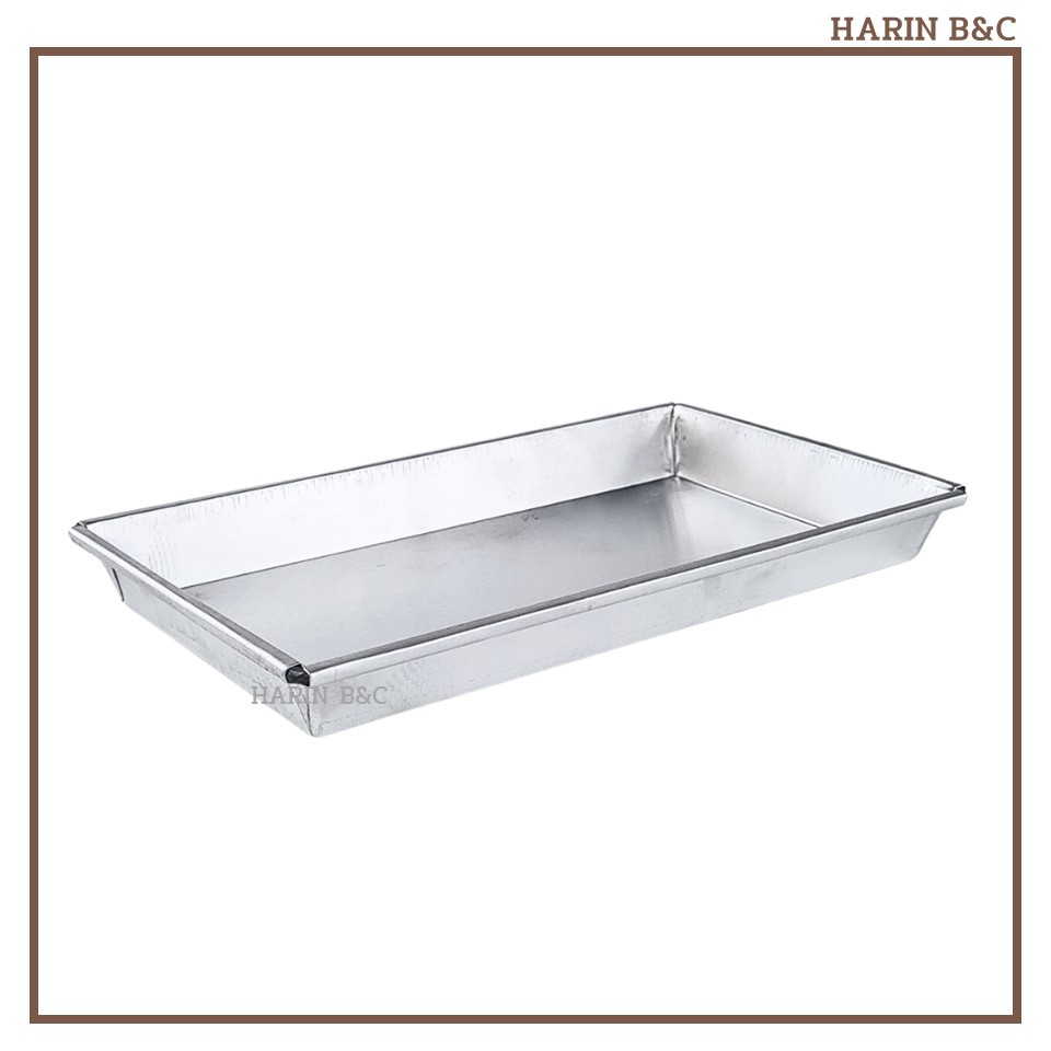 มินิ ถาดอบ อลูมิเนียม 5x9x1นิ้ว / Mini Aluminium Oven Tray Oven Pan 5x9x1inch