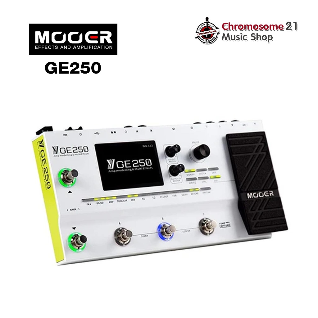 เอฟเฟคกีตาร์ Mooer GE250 Multi Effects Processor