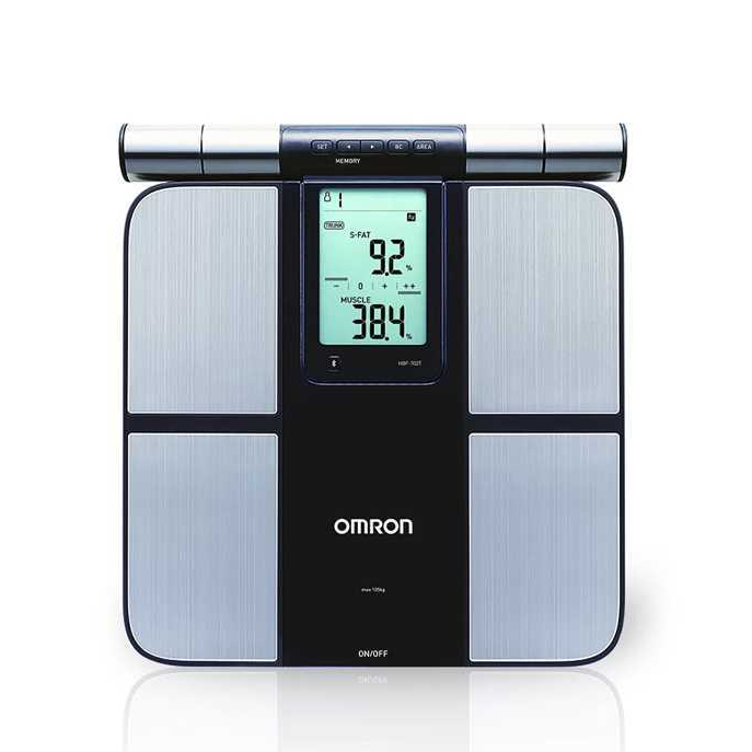 OMRON HBF-702T เครื่องวัดองค์ประกอบร่างกาย  เครื่องชั่งน้ำหนักดิจิตอล รับประกันศูนย์ 2 ปี