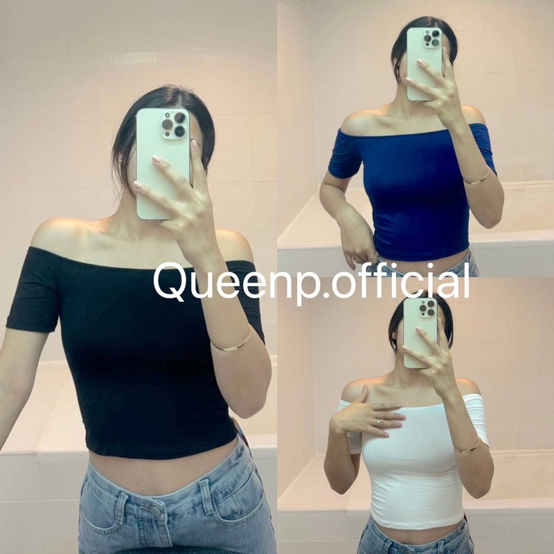 เสื้อปาดไหล่แขนสั้น(74)
