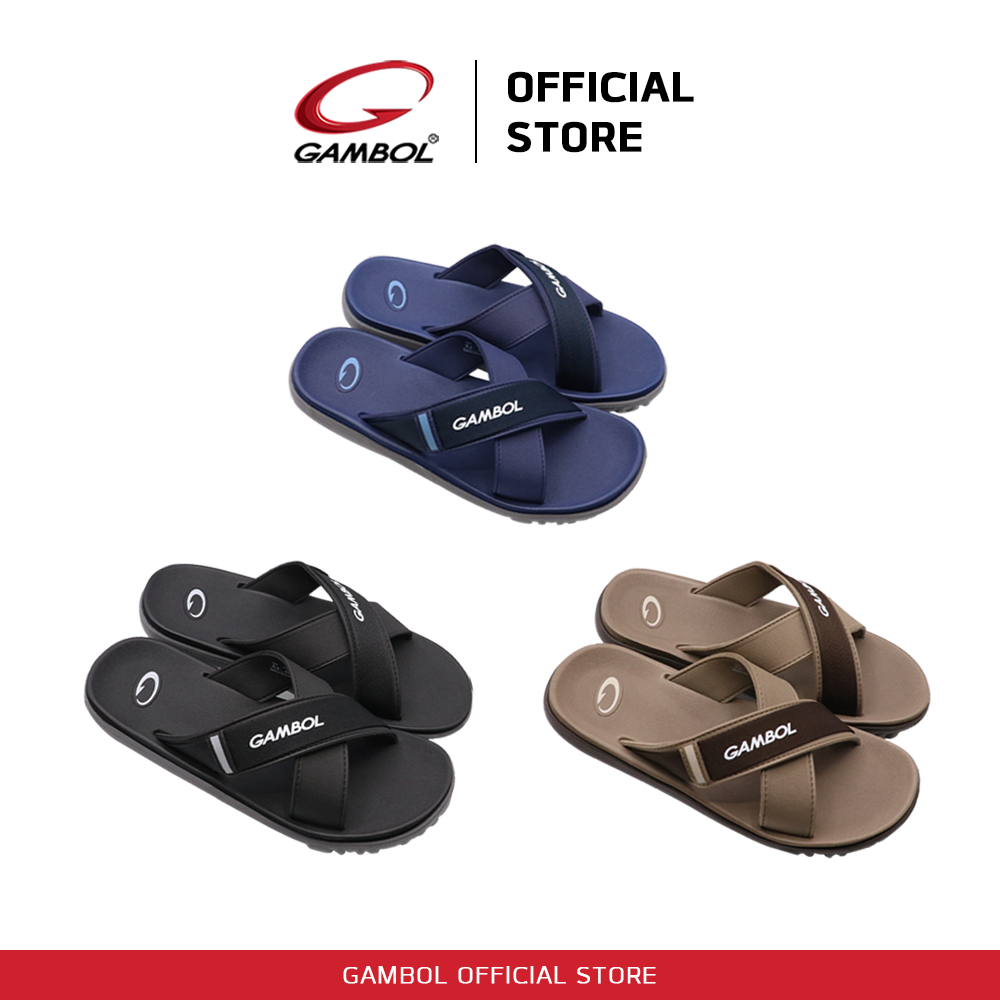 GAMBOL แกมโบล รองเท้าแตะหนีบชายหญิง รุ่น GM42194 / GW42194 Size 36-44