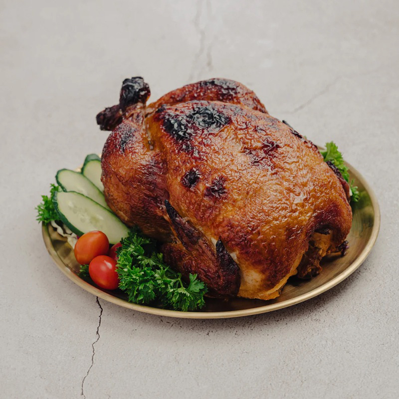 ไก่งวงรมควัน (พร้อมทาน) Smoked Turkey