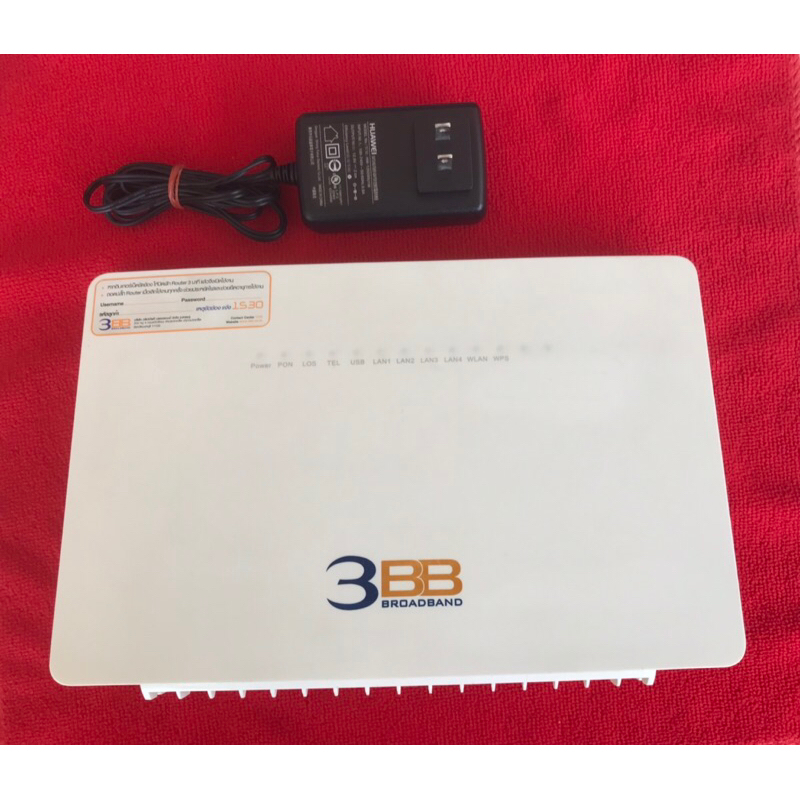 Router Fiber Huawei มี wifi 2.4gHz/5Gในตัว รุ่น EchoLife HG8145V มือสองสถาพดี (ไม่ได้ใช้งานแล้วตอนสม