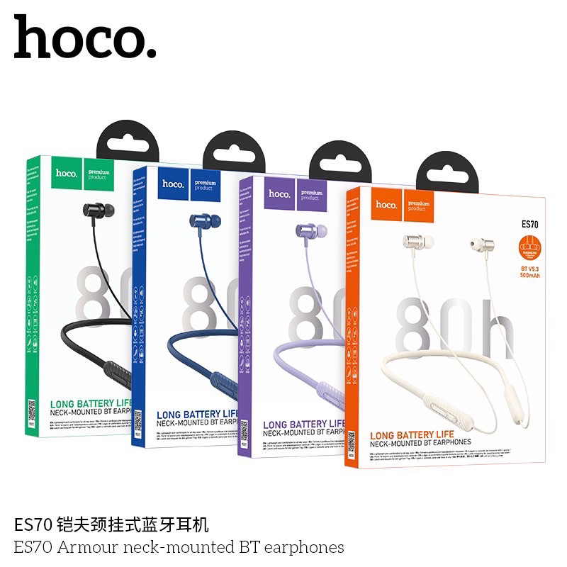 hoco. ES70 Armour neck-mounted BT earphones