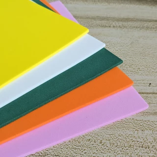 โฟมยาง EVA หนา 3 มม. A4 (ซื้อขั้นต่ำ 2 แผ่น) Beehive DIY Foam Sheet