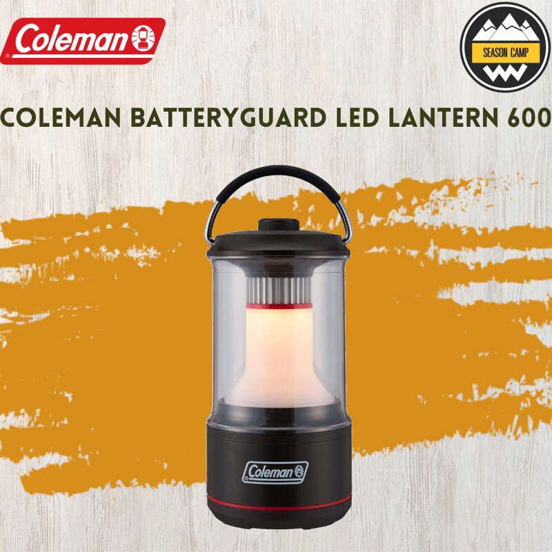 ตะเกียงแบต Coleman JP Batteryguard Led Lantern ดำ