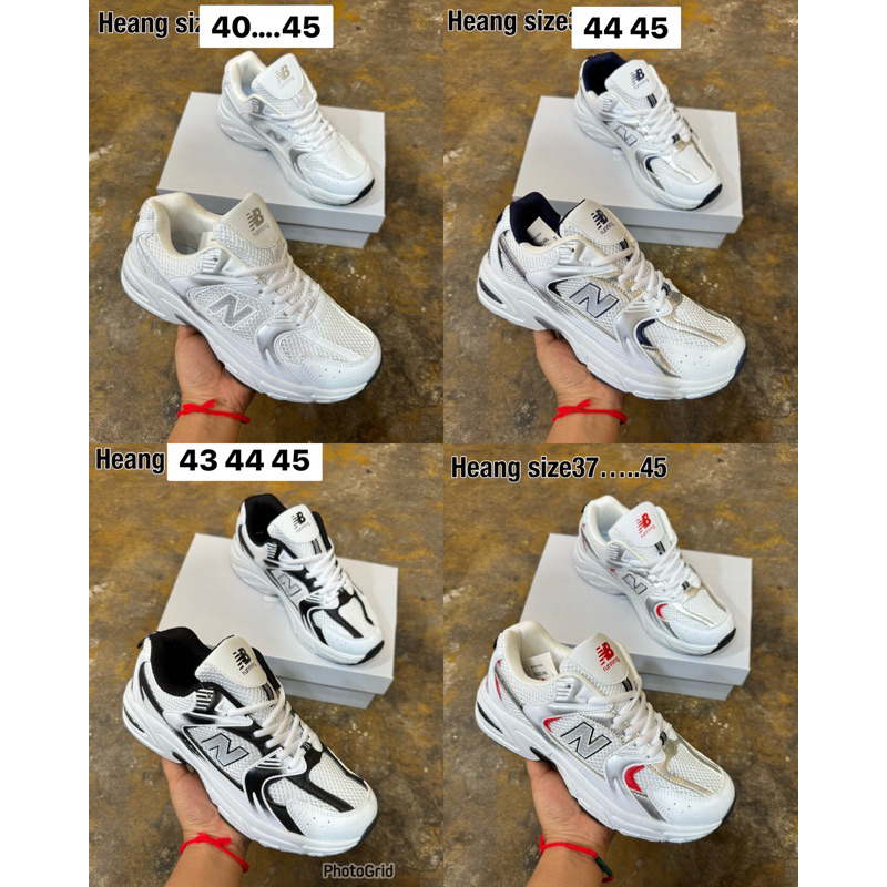 รองเท้าผ้าใบ36-45 ของผู้หญิงและผู้ชาย[จ่ายเงินปลายทาง]