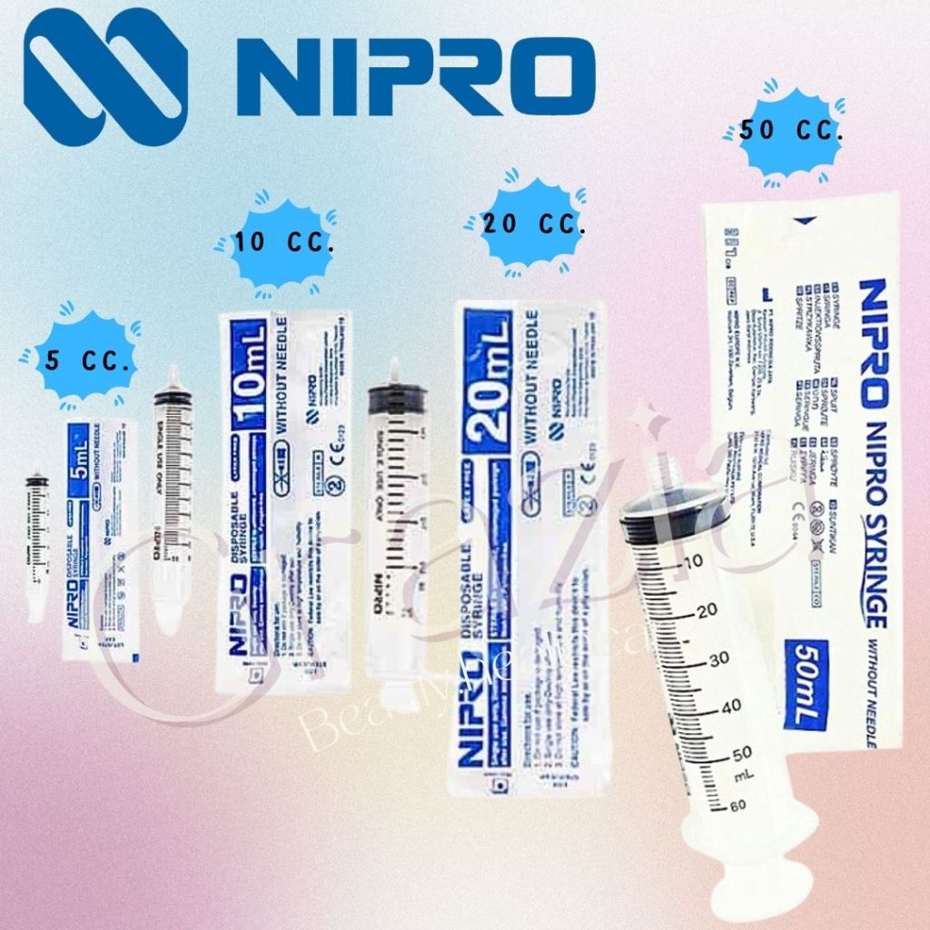 กระบอกฉีดยา ไซริ้ง  ไซริงค์ NIPRO Syringe