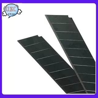 ใบมีดคัตเตอร์ รุ่น D1023 มีดคัดเตอร์ ใบมีด 18 มม.10 ใบ ใบมีดคัตเตอร์เล็ก ใบมีดเหล็กอย่างดี คัตเตอร์ Cutter Blad