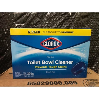 {พร้อมส่ง} Clorox ก้อนฟ้าทำความสะอาดชักโครกสีฟ้าสูตรแถบเหลือง 💢CLOROX Toliex Blowl Cleaner