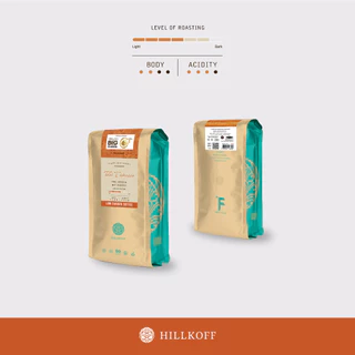 Hillkoff : เมล็ดกาแฟคั่ว อาราบิก้า คั่วกลาง ฮิลล์คอฟฟ์ Thai Espresso Arabica 100% ขนาด 250 g กาแฟ อราบิก้า เมล็ดกาแฟ