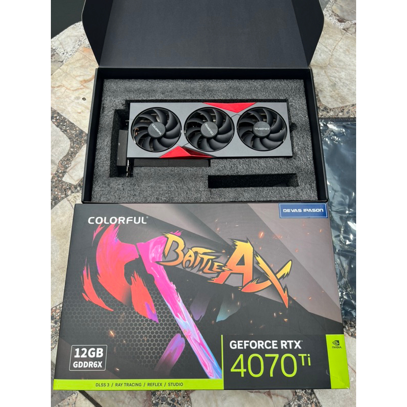 RTX 4070Ti Colorful BattleAx 12GB มือ 2 สภาพใหม่ราคาสุดคุ้ม