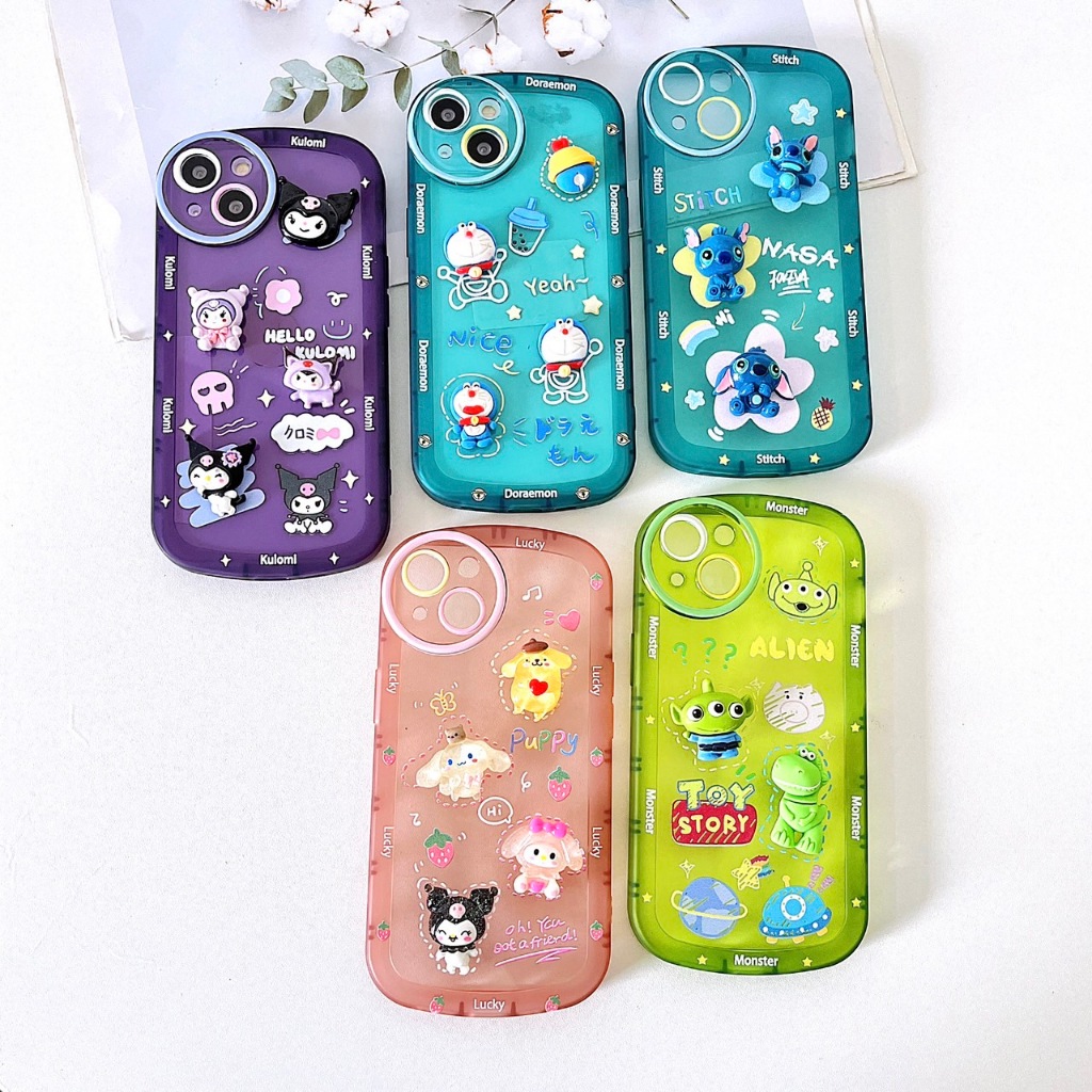 เคสนิ่มลายการ์ตูนนูนมาใหม่รุ่นII7.I8.I7PLUS.I8PLUS.I11.I12.IXR.I12PRO.I13.I.I13PRO.I13PROMAX.