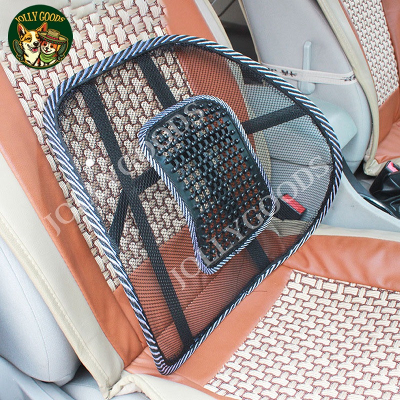 พนักพิง ที่พิงหลังในรถ เบาะรองหลังเพื่อสุขภาพ นวดเม็ด ตาข่ายระบายอากาศ เพื่อสุขภาพ ช่วยให้ผ่อนคลาย ช่วยลดอาการปวดหลัง - รูปที่ 7