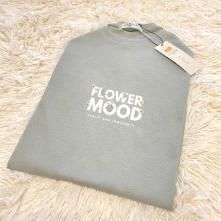 Jarikashop - เสื้อยืดลาย Flower mood ( งานป้าย.. Jarika ) ( จ214 )