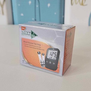 Next Health เครื่องวัดน้ำตาล  แผ่นตรวจน้ำตาล meter blood glucose