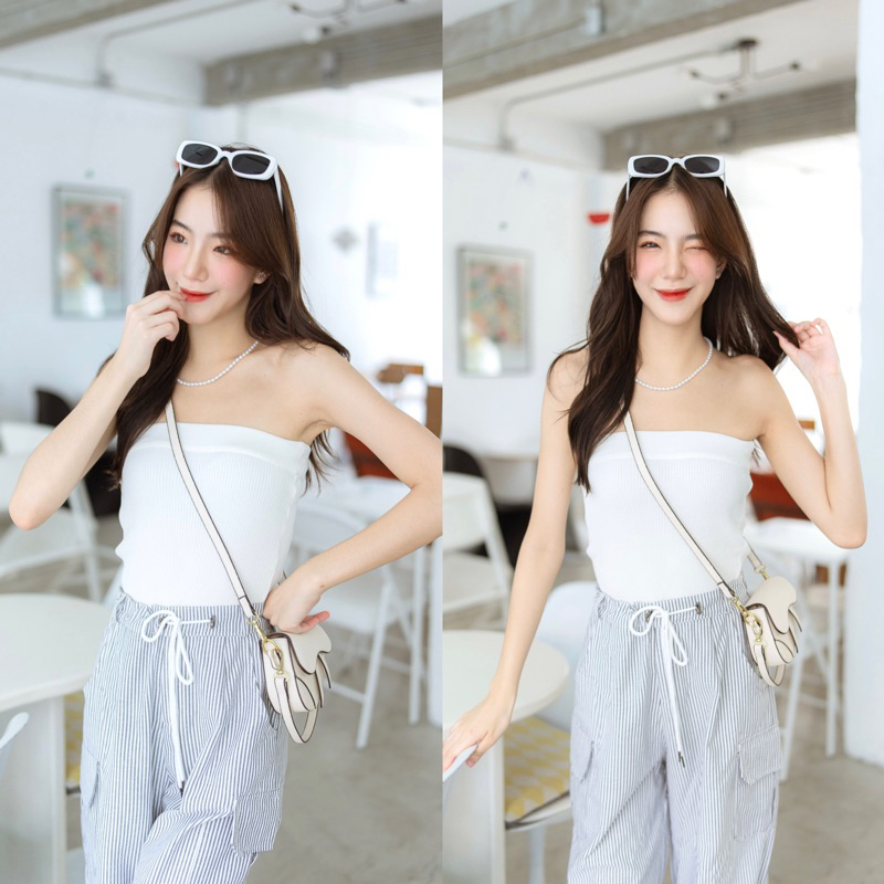 #เสื้อเกาะอก #เสื้อเกาะอกทรงตัวยาว #เสื้อเกาะอกรุ่นใหม่ #เสื้อเกาะอกไม่รัดแน่น #เสื้อเกาะอกใส่สบาย