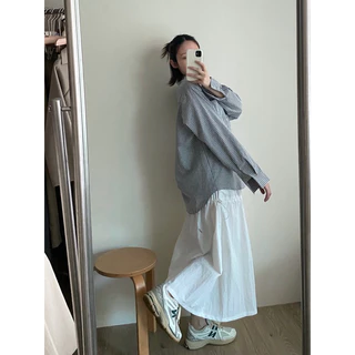 FADTHINGS - MERINGUE nylon skirt