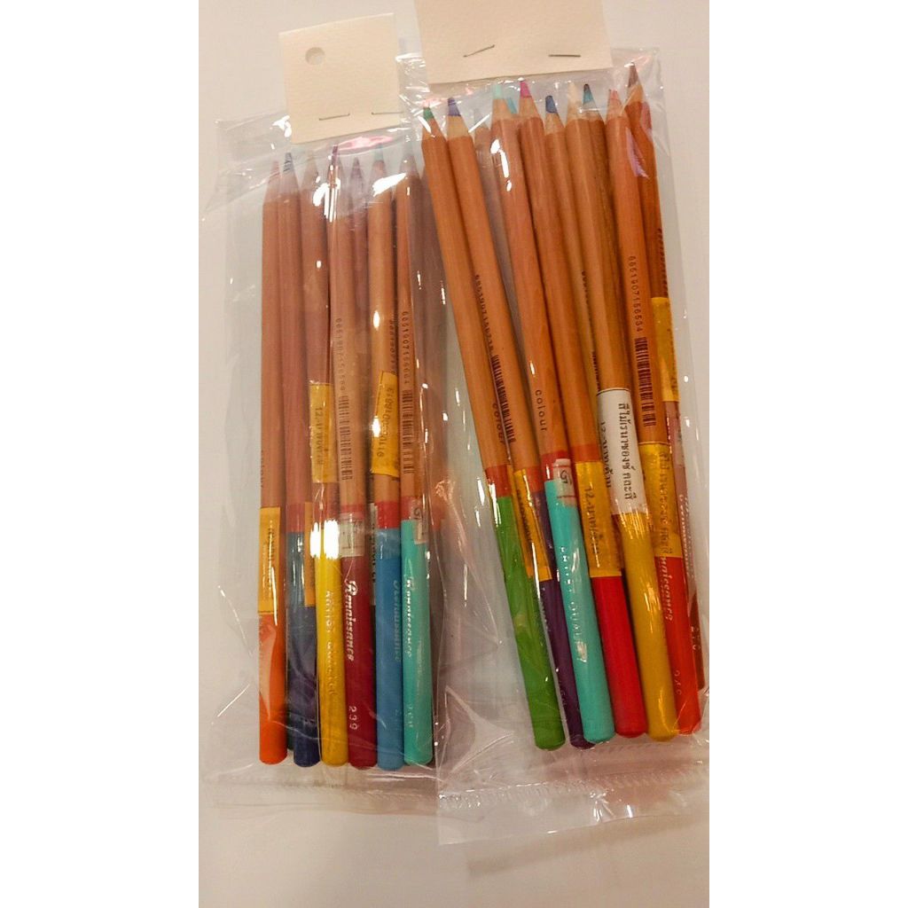 สีไม้ 12 สี แท่งยาว เรนาซองซ์ เกรดอาร์ตติส
