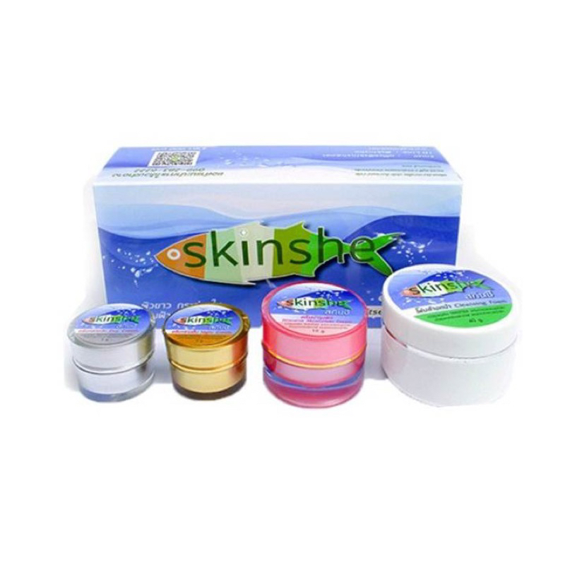 สกินชี Skinshe Giftset Cream สกินซี ครีมบำรุงผิว ผิวขาว กระจ่างใส ลดเลือนฝ้า กระ จุดด่างดำ
