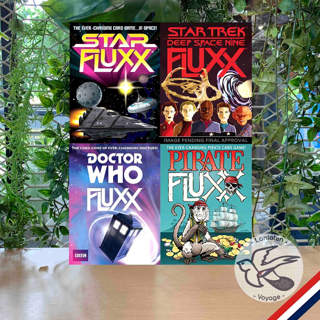 Fluxx รวมทุกภาค2 Doctor Who/Pirate/Star Fluxx/Star Trek [Boardgame]