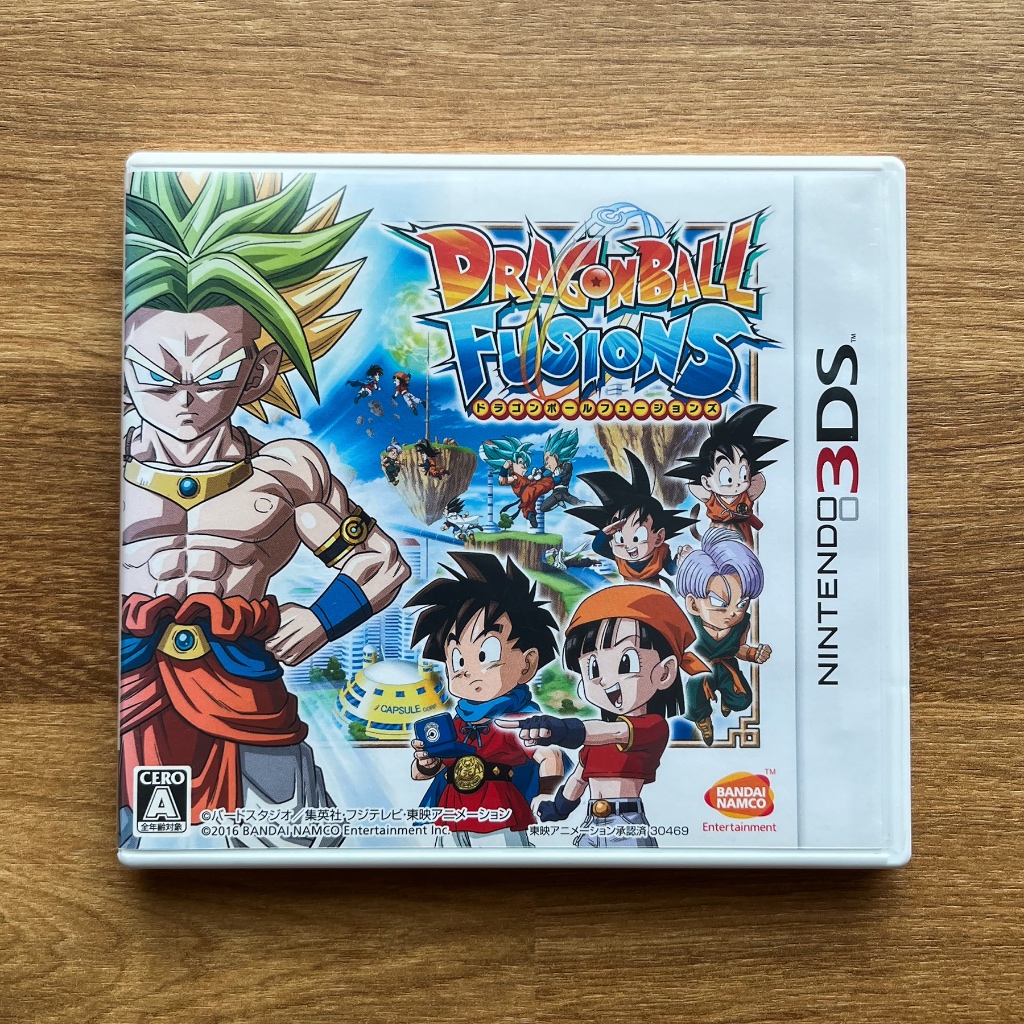 ตลับแท้ Nintendo 3DS : Dragon Ball Fusions มือสอง โซนญี่ปุ่น (JP)