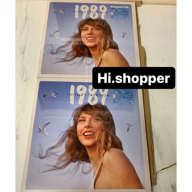 แผ่นเสียง 1989 TAYLOR’S VERSION VINYL สีฟ้า พร้อมส่ง