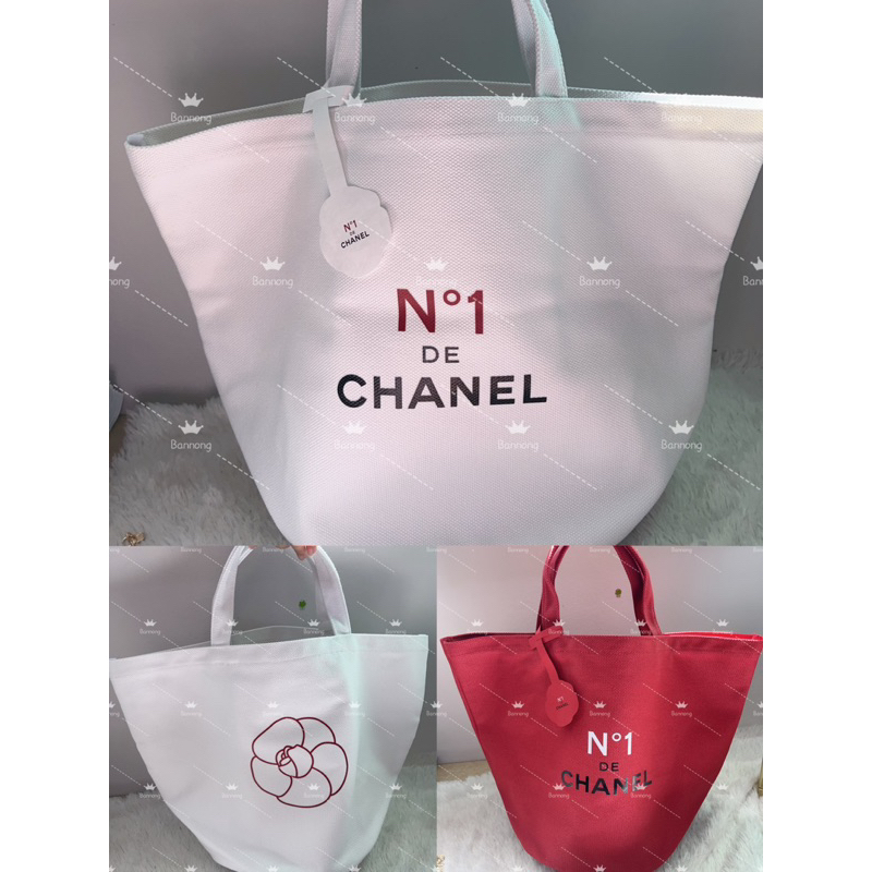 Chanel No.1 tote Bag กระเป๋า ของแท้ จากเคาน์เตอร์เครื่องสำอางค์