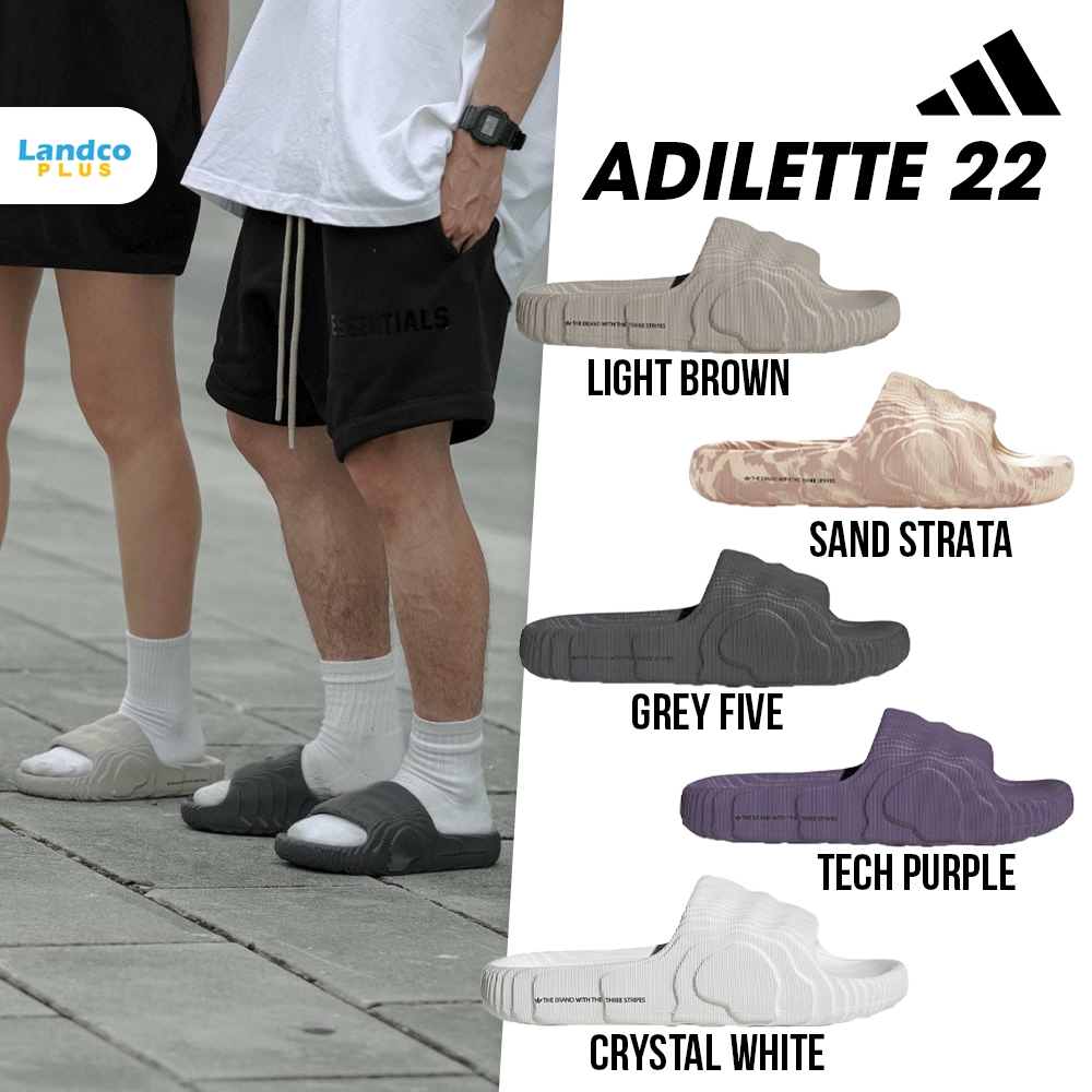 Adidas Collection รองเท้าแตะ รองเท้าแบบสวม Adilette 22 Slides HQ4672 / HQ4670 / HP6516 / HP6524 / HP