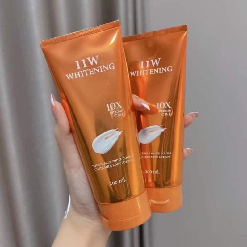 โลชั่น11W น้ำตบผิวขาว ครีมทาผิวขาว (1หลอด)