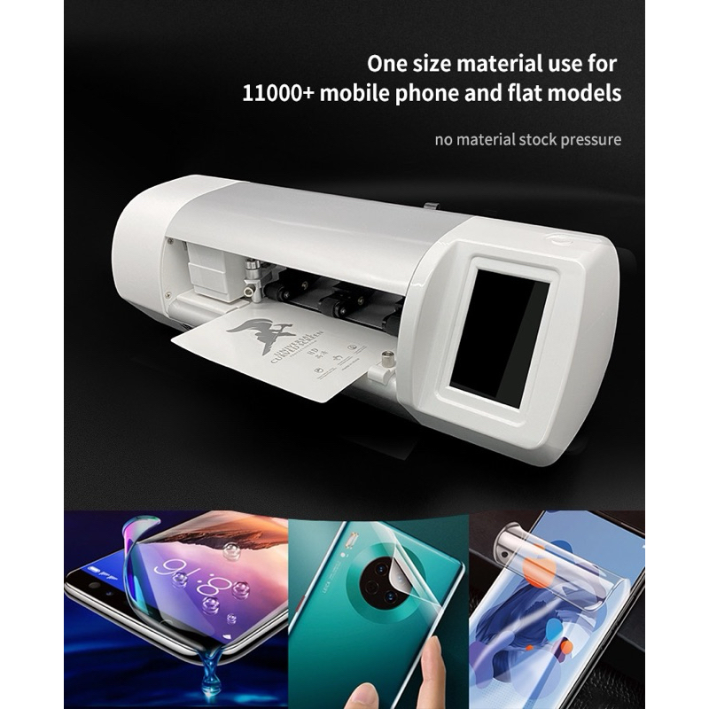 Hydrogel Film For Lenovo Tab M10 Plus (Gen 3) ฟิล์มไฮโดรเจลหน้าจอ-หลังเครื่อง ใส ด้าน ตัดแสงสีฟ้า พร้อมอุปกรณ์ติดฟิล์ม