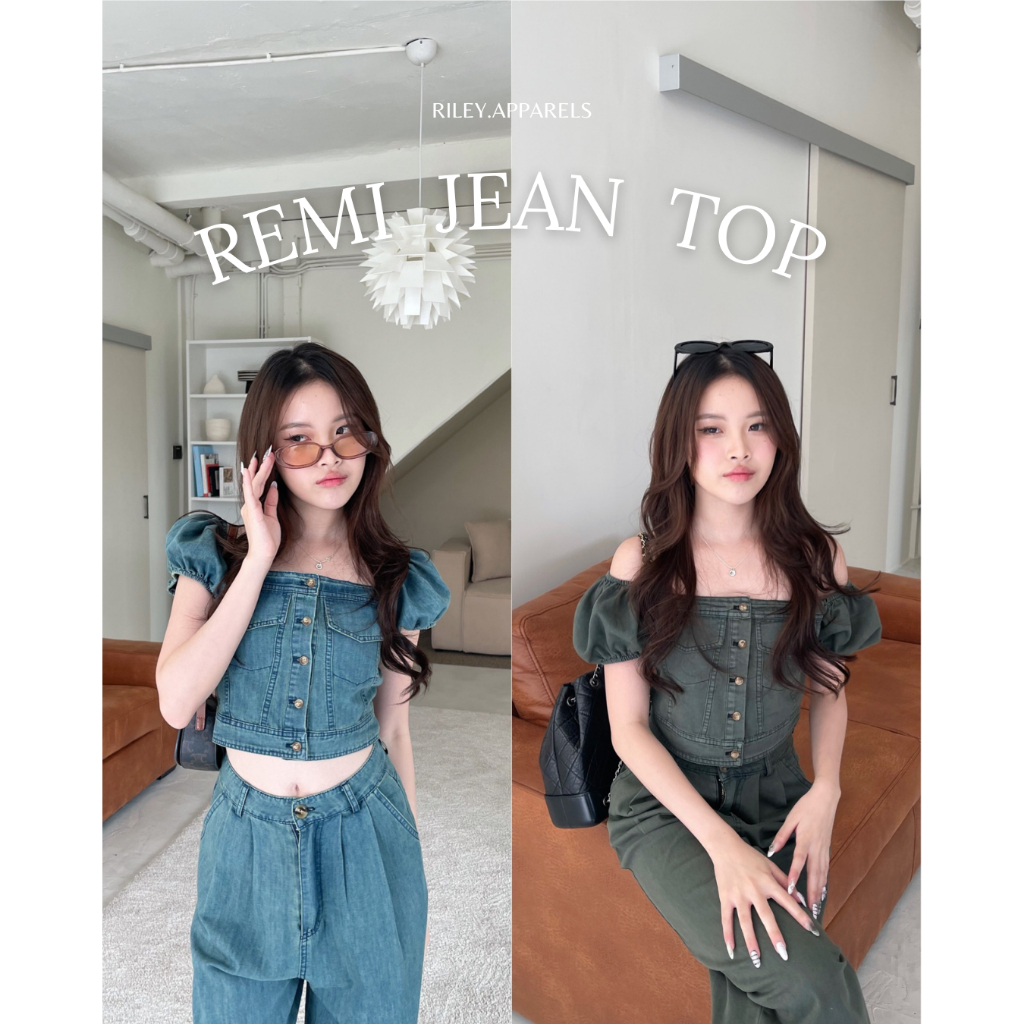 Riley.apparels - Remi Jean Top 9085 ได้เฉพาะเสื้อ