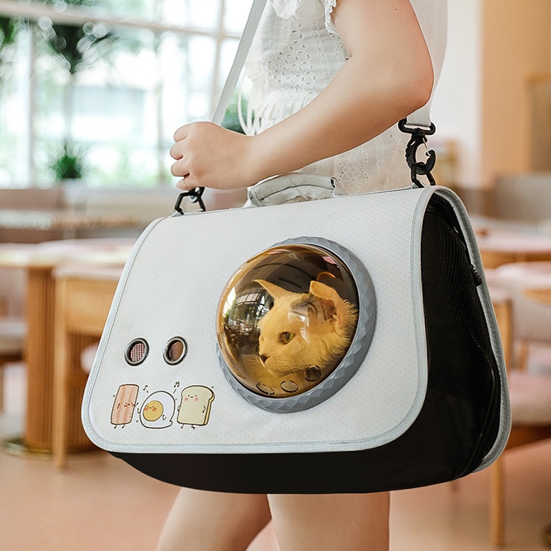 KTCAT กระเป๋าใส่สัตว์เลี้ยง เป้แมว สุนัข ถุงใส่สัตว์เลี้ยงพกพา ระบายอากาศรอบด้าน Pet Bag