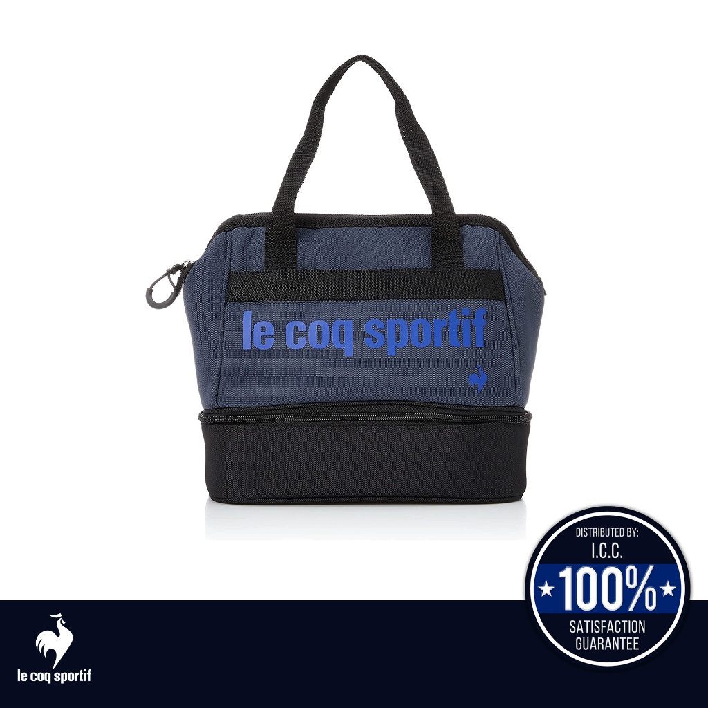 le coq sportif กระเป๋ากอล์ฟเก็บความร้อน-เย็น สีกรม (กอล์ฟ, gollf, pouch, กระเป๋าถือ, กระเป๋าเก็บความเย็น, lecoq)