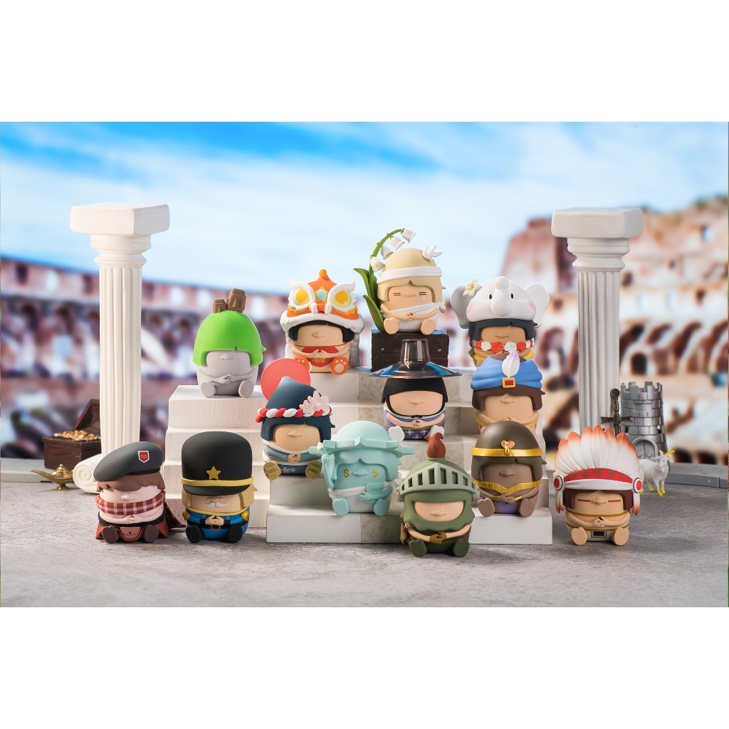 (พร้อมส่ง ยกบ๊อกซ์) Heyone: Logy's Small World By ZEZE BlindBox